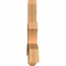 Ekena Millwork Davenport Timber Gable Bracket, Western Red Cedar, 48"W x 24"H x 3 1/2"D x 3 1/2"F, 12/12 Pitch GBW048X24X0404DAV00SWR - alternate 5